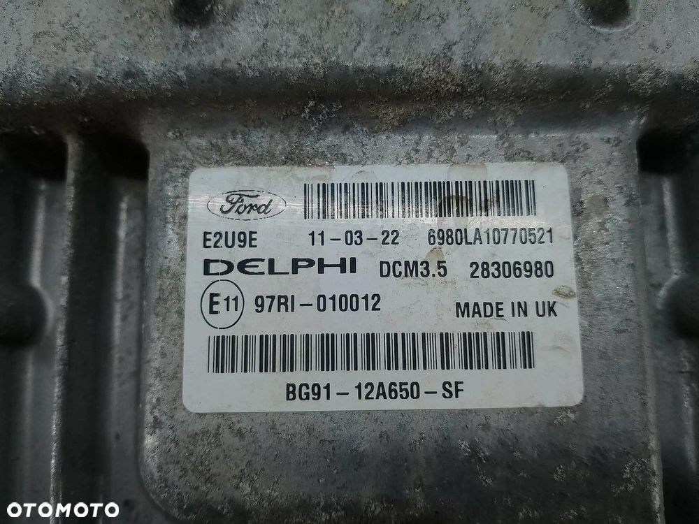 KOMPUTER, STEROWNIK FORD MONDEO IV BG91-12A650-SF 28306980 - 6