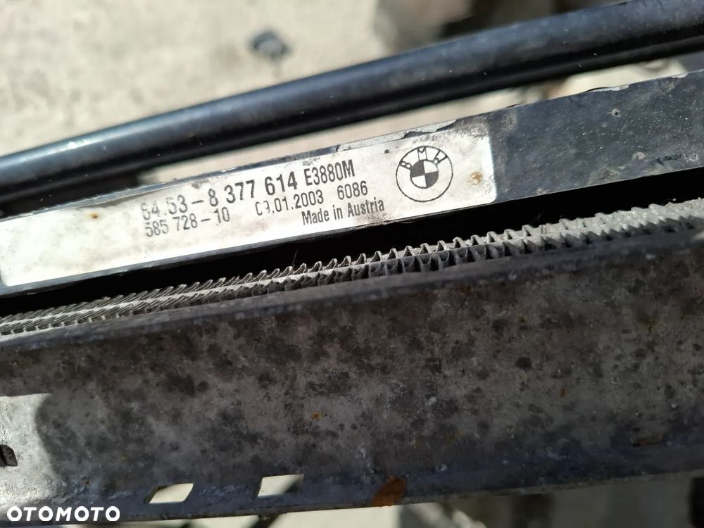 CHLODNICA WODY KLIMATYZACJI BMW E46 1.8 SLASK WYSYLKA - 4