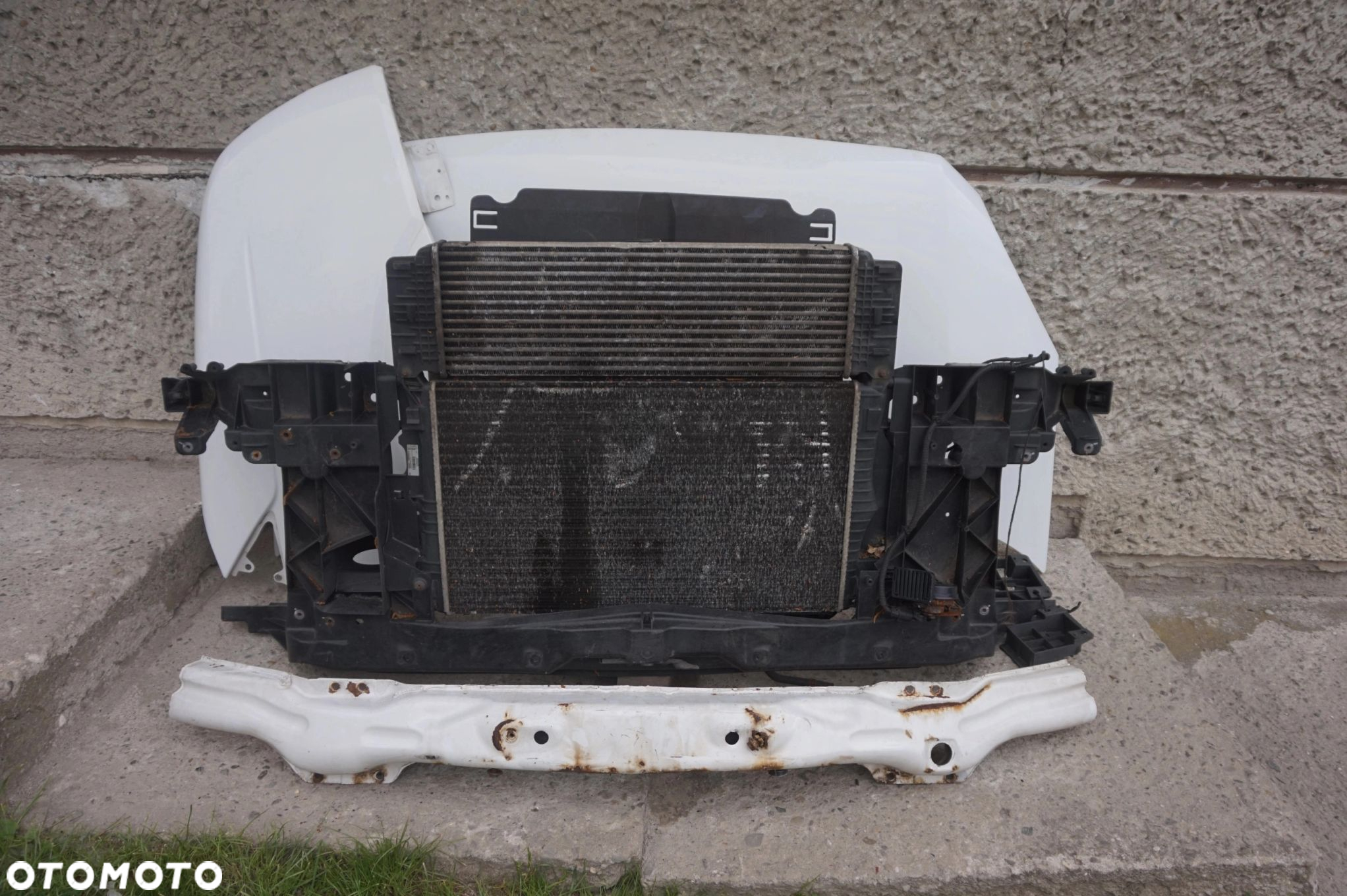 ZDERZAK MASKA BŁOTNIK KOMPLETNY PRZÓD VW CRAFTER LIFT 12/16r - 9