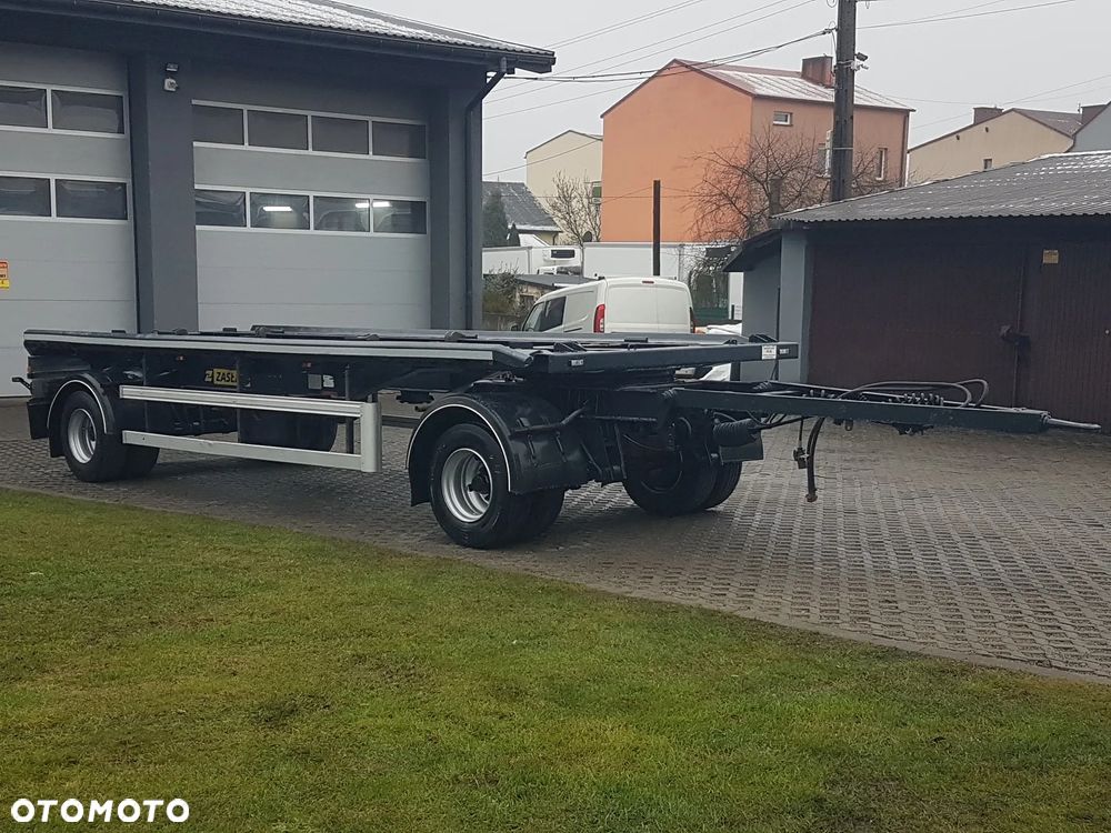 Zaslaw D-659 DO KONTENERÓW HAKOWCA POD KONTENERY 2 OSIE BLIŹNIAKI RESORY MEILLER - 1
