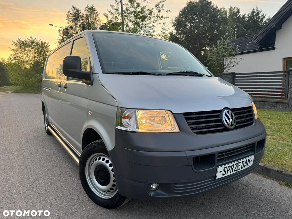 Volkswagen TRANSPORTER L2H1 Długi Klima Tempomat Furgon 3os. Rury Pdc Hak Serwis - 30