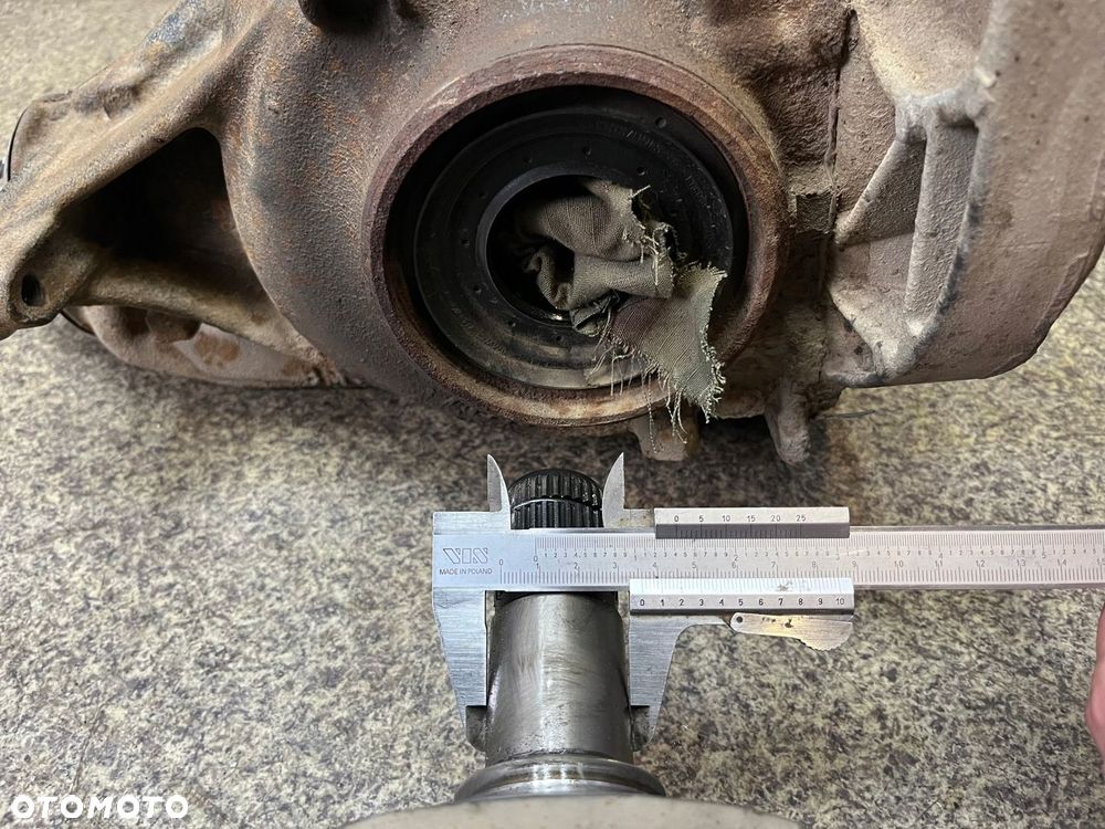 Most dyfer dyferencjal tyl 3.64 BMW X5 E70 3.0 SD 3.5 D 36 mm 266tys km BDB - 7