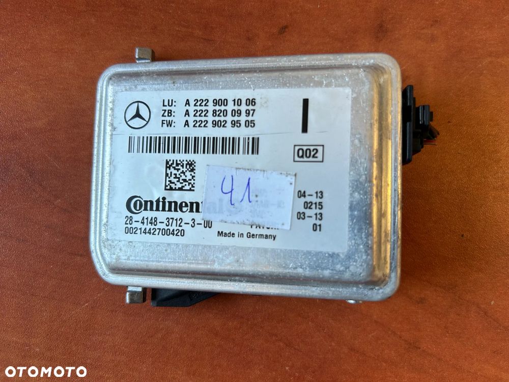 KAMERA SZYBY SENSOR A2229001006 MERCEDES W205 W222 - 1