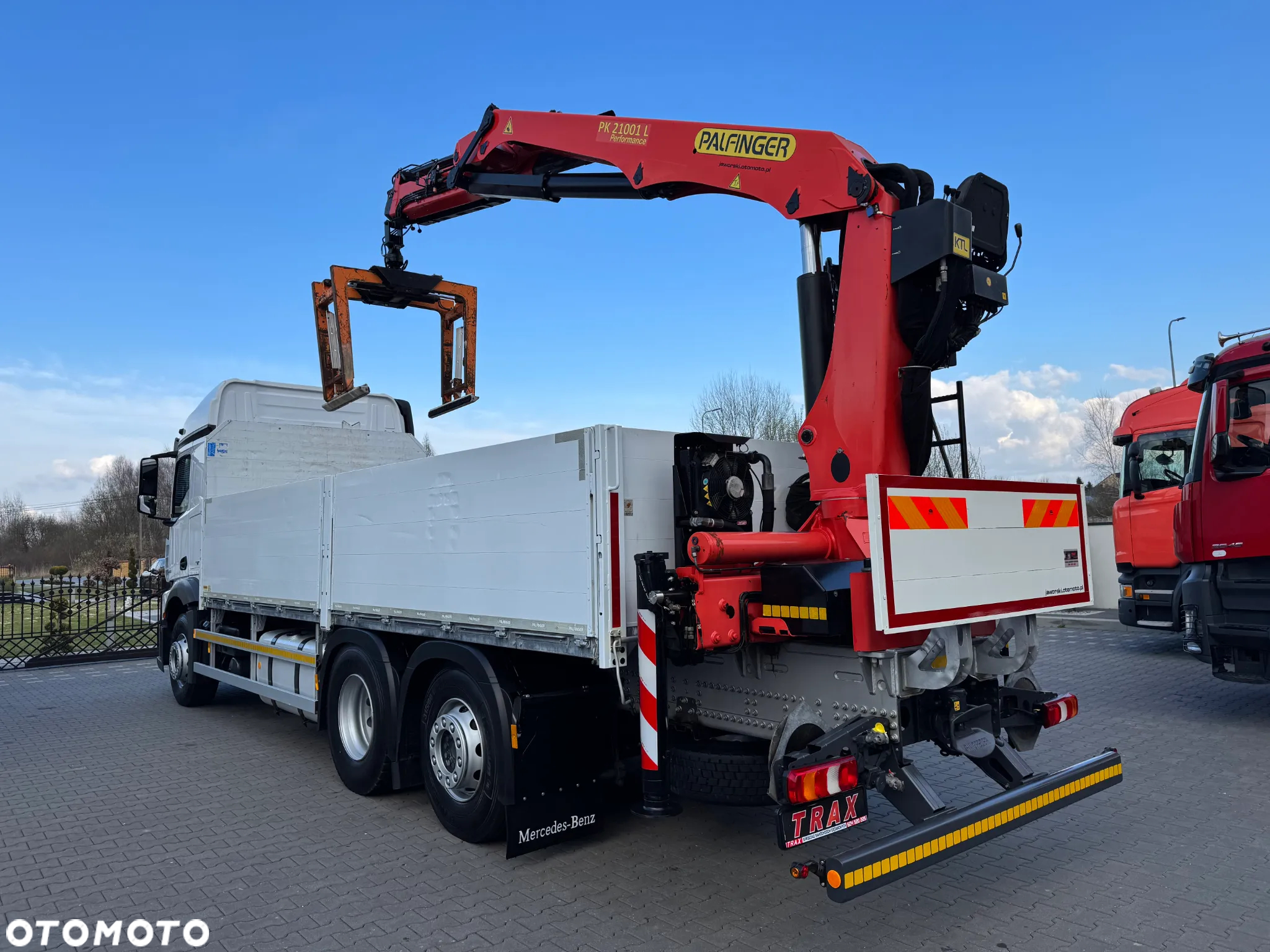 Mercedes-Benz Actros 2545 6x2 HDS Palfinger 21001L, OŚ SKRĘTNA, SUPER STAN !!! - 26