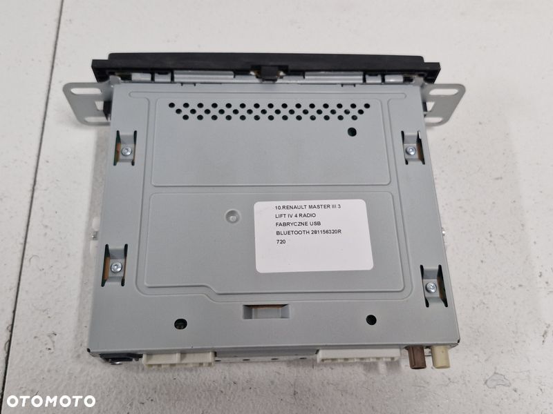 RENAULT MASTER III 3 LIFT IV 4 RADIO FABRYCZNE USB BLUETOOTH 281156320R - 11