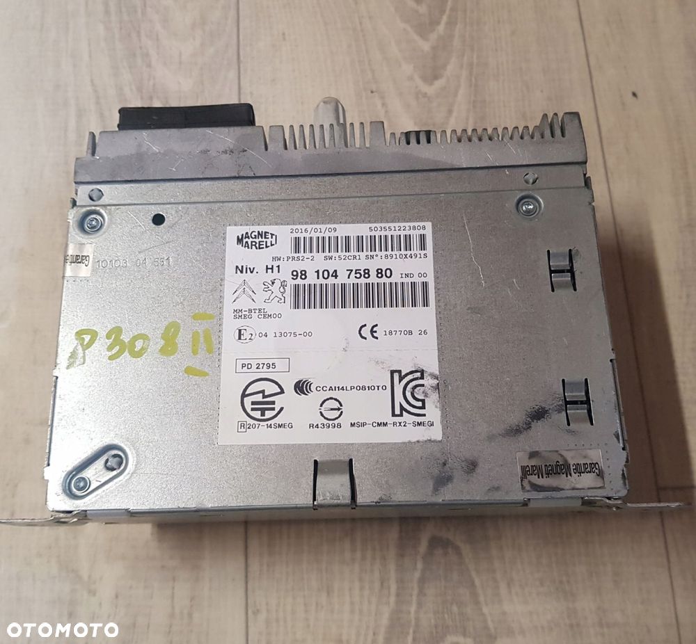 radio peugeot 308 ii 9810475880 - 1
