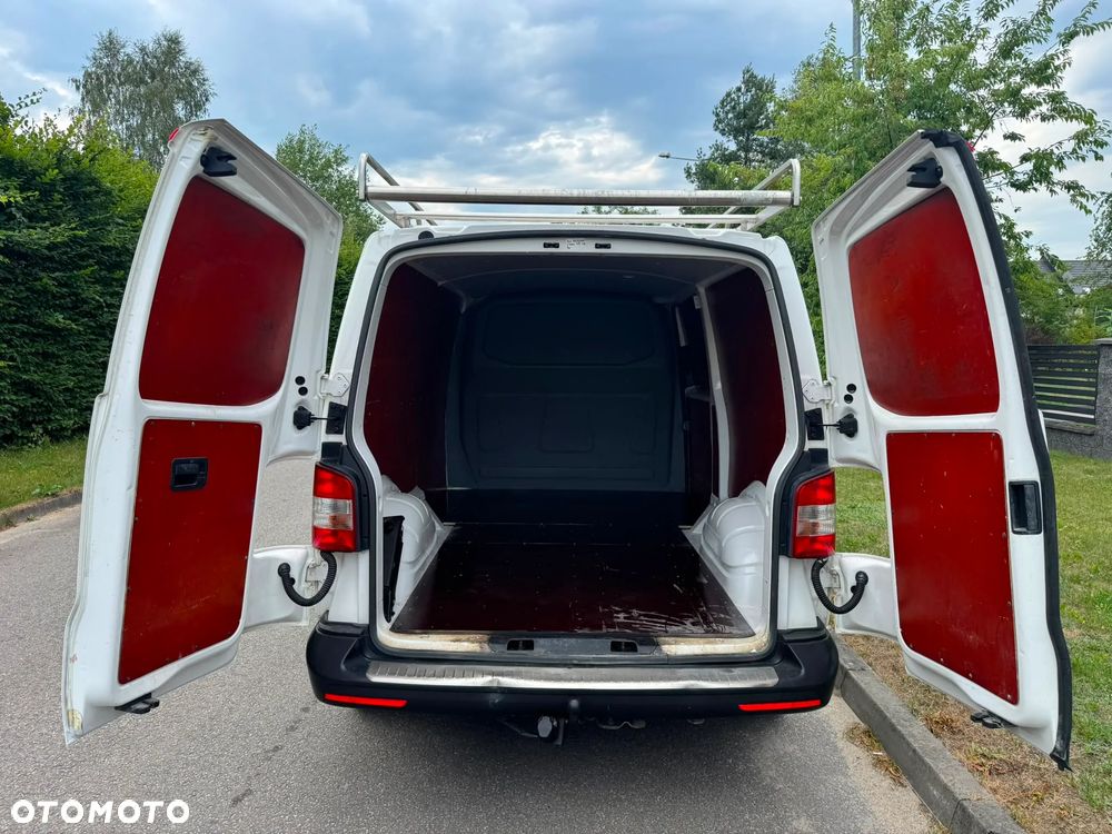 Volkswagen TRANSPORTER T5 L2H1 LIFT Długi Klima Elektryka Tempomat Furgon 3os. Hak Serwis - 14