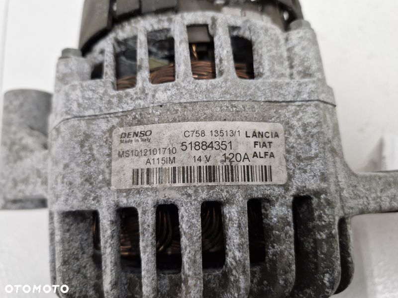 fiat 500l 500 l tipo 2 ii alfa romeo 1.6 d alternator 120a 51884351 - 10
