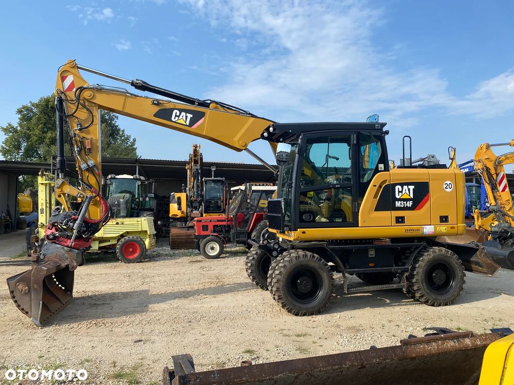 Caterpillar CAT M314F, ROTOTILT, 2019 ROK, 7000 MTH, SYSTEM NIWELACJI 3D TRIMBLE EARTHWORKS, Z NIEMIEC, PIĘKNY STAN, - 2