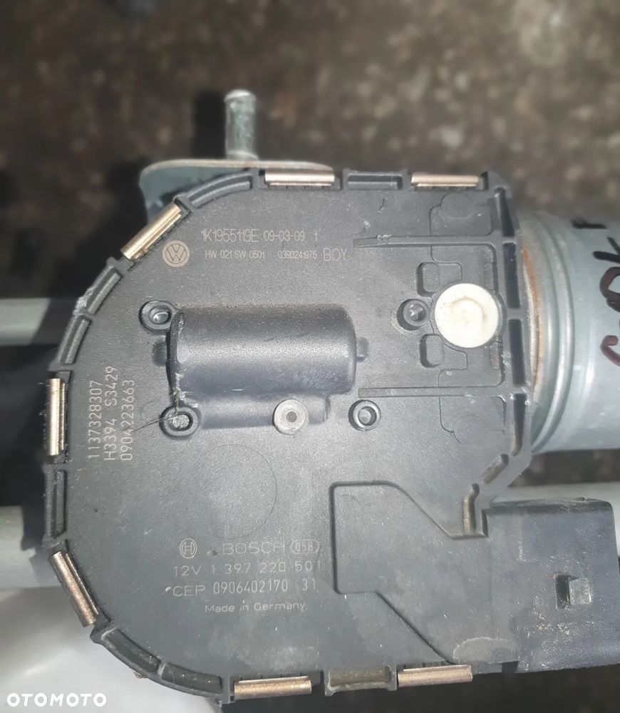 Vw Golf VI Mechanizm wycieraczek przód - 2