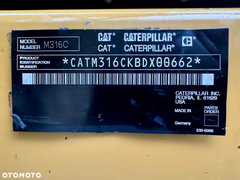 Caterpillar M316C - 9