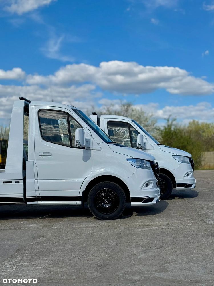 Mercedes-Benz Sprinter 317 Autolaweta najazd alu Hak 3500kg - 12