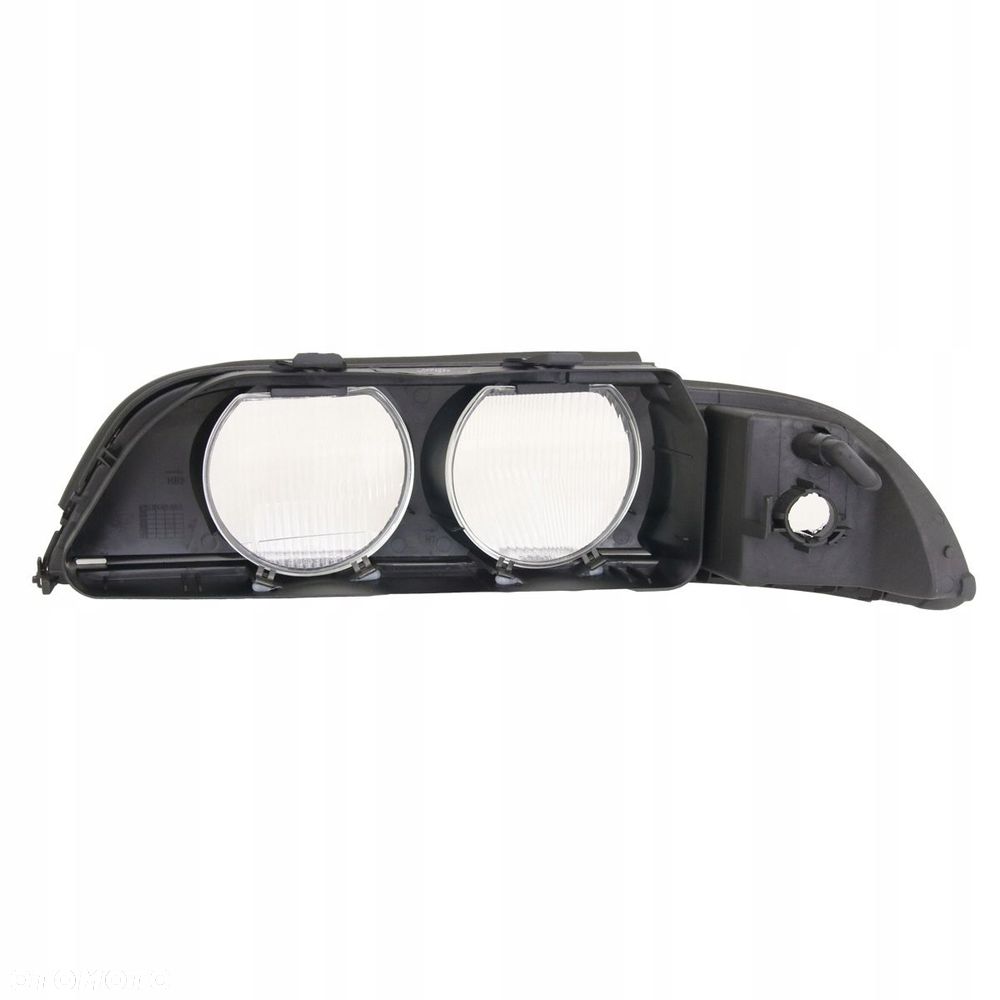 Reflektor Lampa Klosz kpl Tuning Black White Bmw 5 e39 1996-2000 przed lift - 3