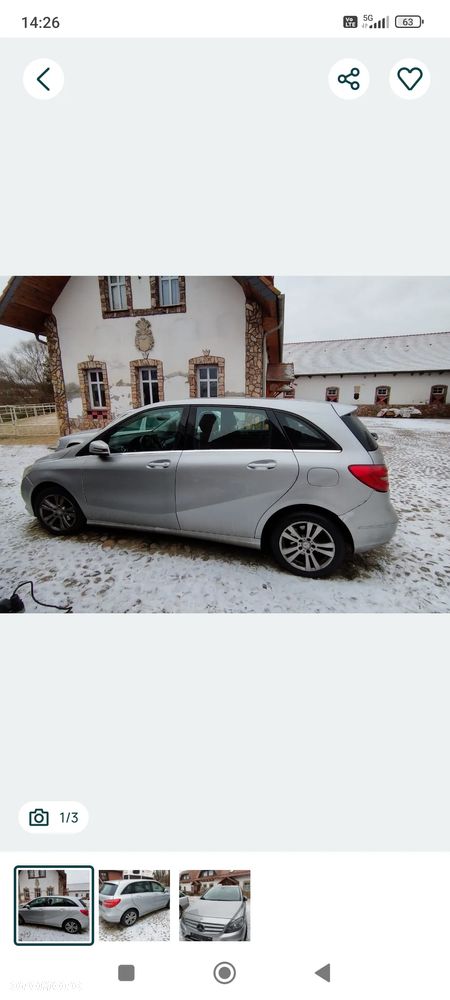 Mercedes-Benz Klasa B 180 SCORE - 1