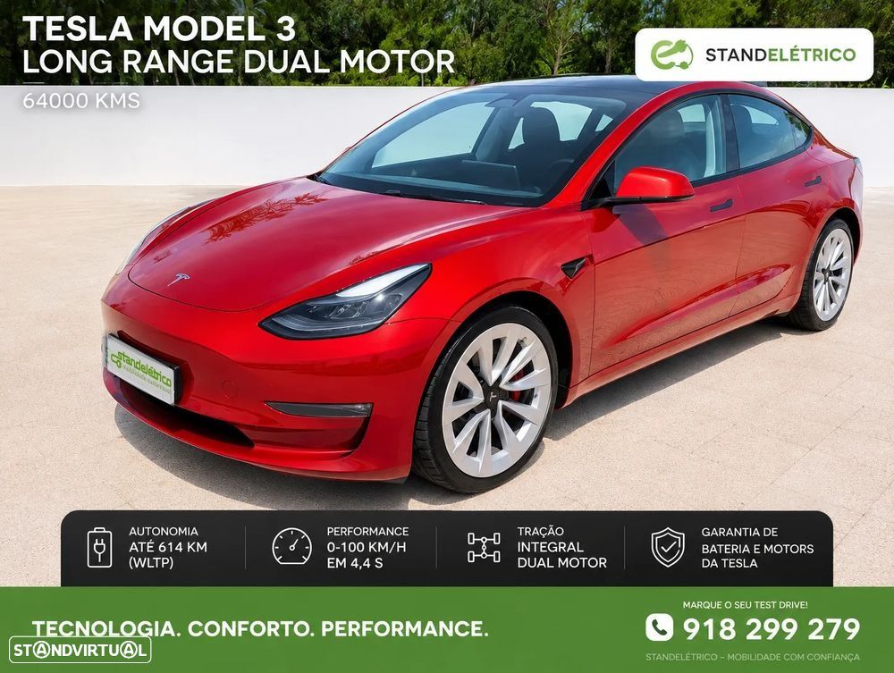 Tesla Model 3 Long Range Tração Integral - 1