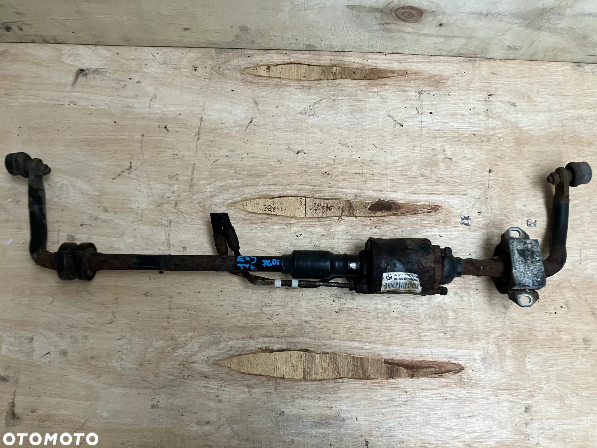 AKTYWNY DRĄŻEK STABILIZATORA BMW E65 DYNAMIC DRIVE STABILIZATOR V12 760i PRZÓD TYŁ E66 V8 6752800 6752801 - 4