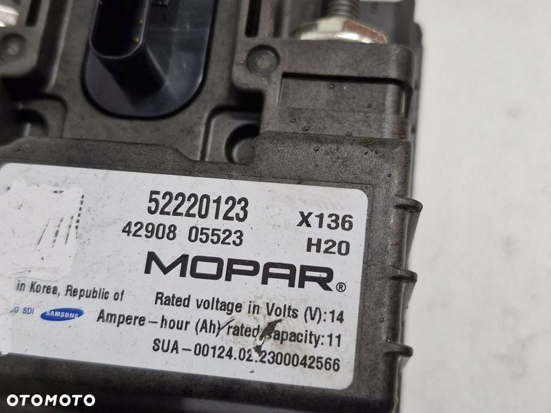 FIAT PANDA III 3 500 LIFT 1.0 B HYBRYDA AKUMULATOR BATERIA 52220123 - 6