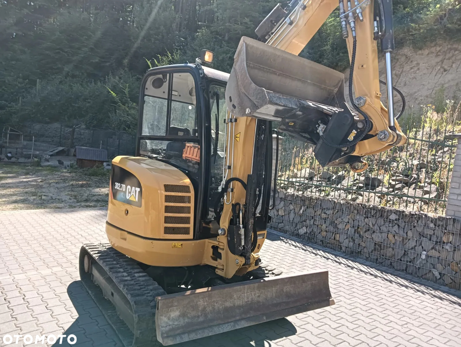 Caterpillar 302.7D | 2016 r | 2400 mtg | 3 tony | koparka gąsienicowa obrotowa minikoparka mini koparka - 3