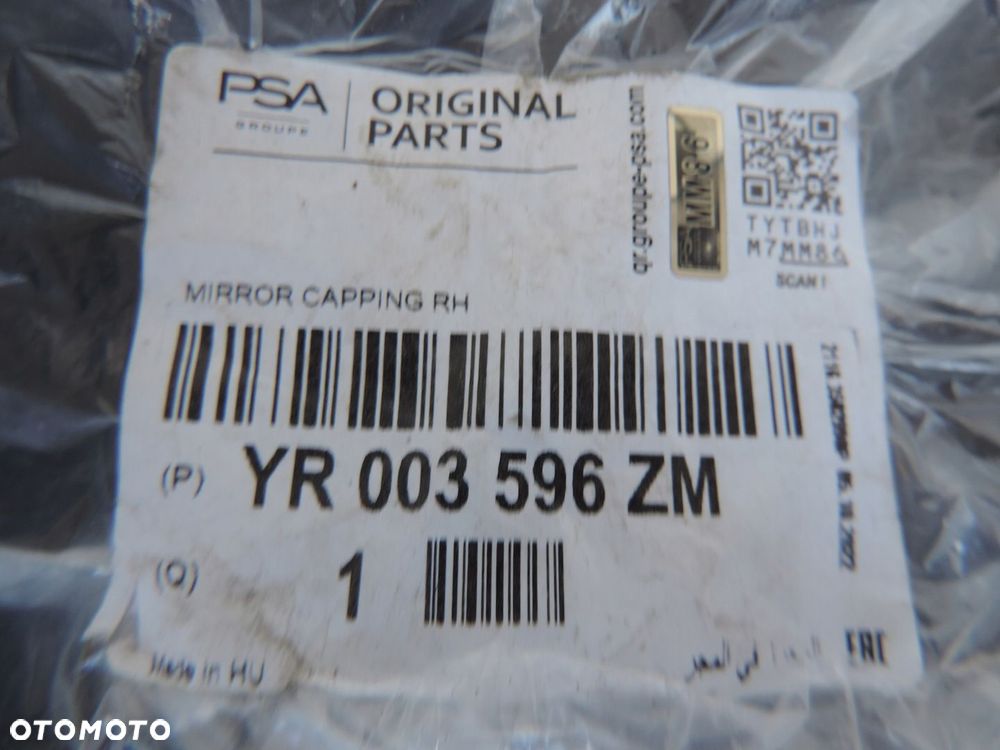Obudowa lusterka prawa Opel Astra K V YR003596ZM NOWA - 4
