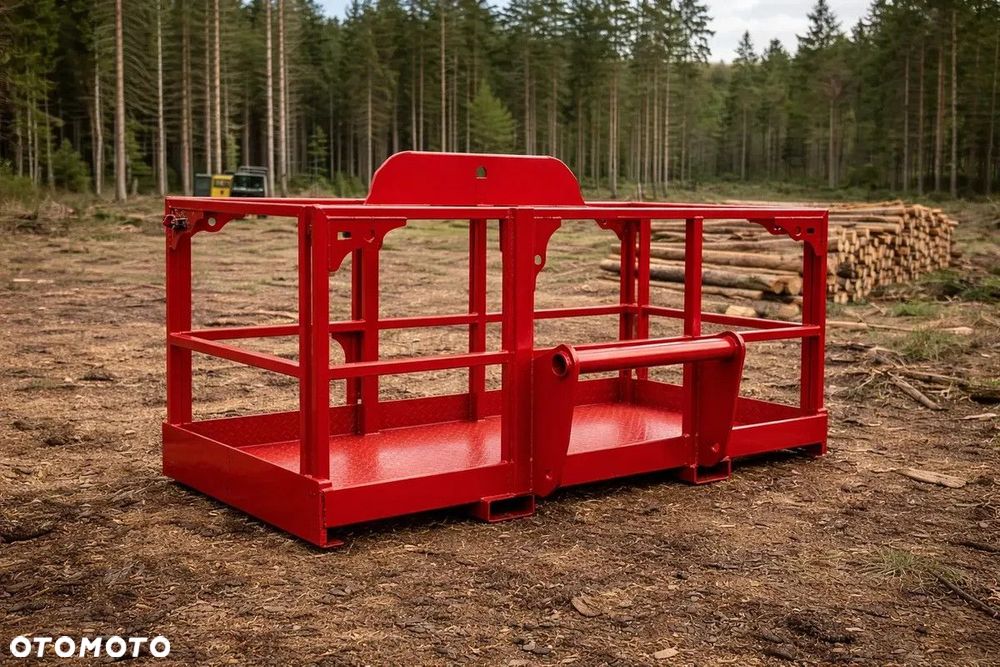 Kosz wysokościowy narzędziowy roboczy ładowarki teleskopowej kołowej JCB Manitou Merlo Class Case - 13