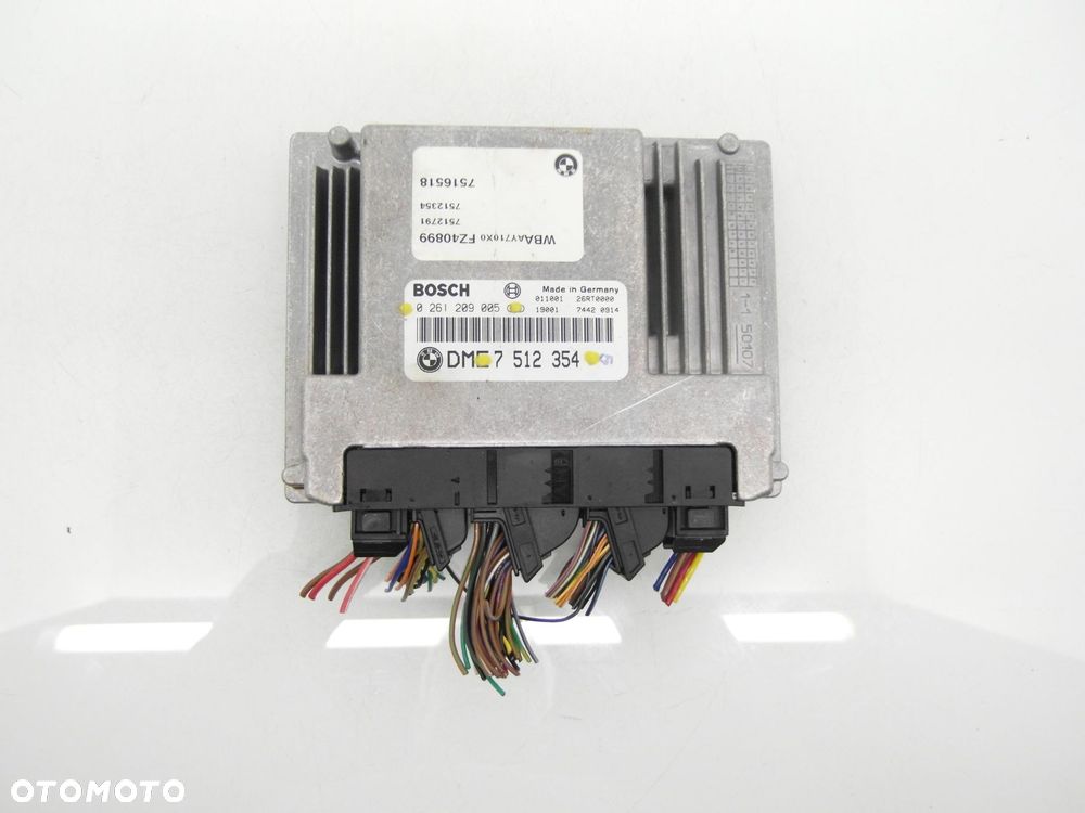 STEROWNIK BMW E46 318 i - N42 B20 A 7512354 0261209005 - 1