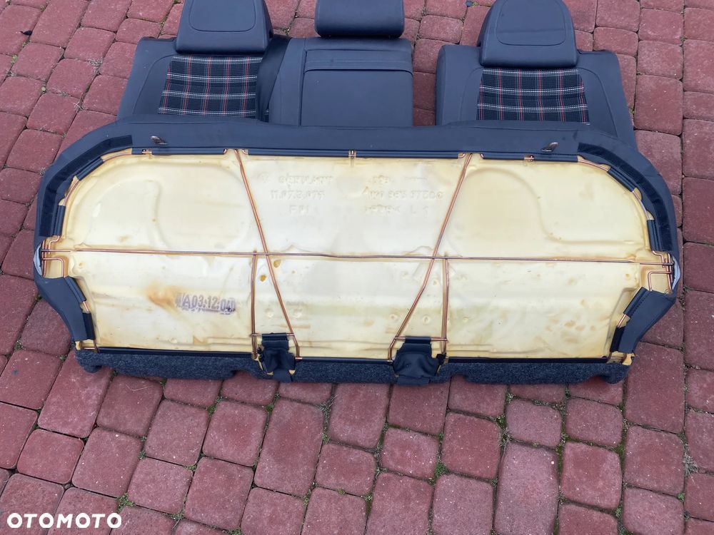 FOTEL FOTELE SIEDZENIA SIEDZISKO VW GOLF V 5 MK5 GTI KOMPLET EUROPA - 8