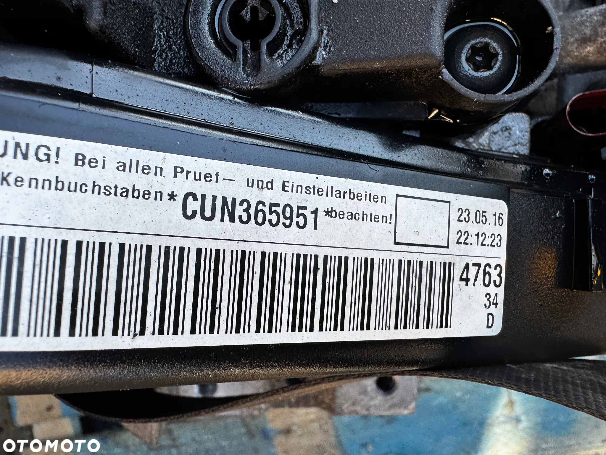 silnik cun 2.0 tdi octavia vrs golf gtd kompletny 107 tys - 7