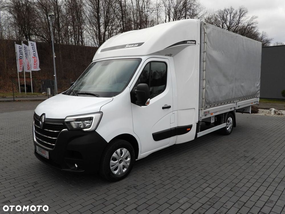 Renault MASTER PLANDEKA 8 PALET TEMPOMAT NAWIGACJA LEDY PNEUMATYKA KLIMATYZACJA  165KM - 7