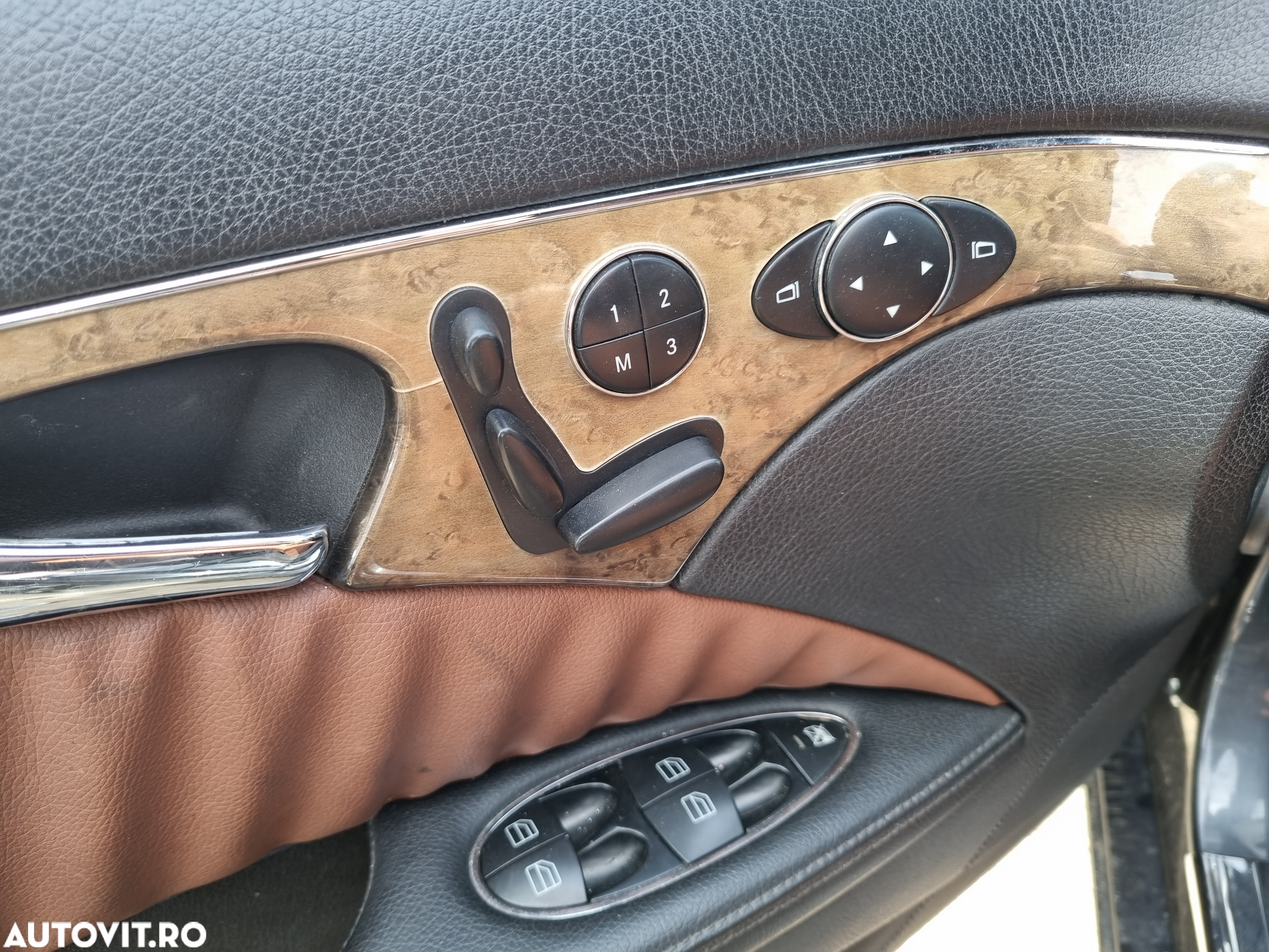 interior mercedes e class w211 sedan full, incalzire, racire, memorii, electric - 4