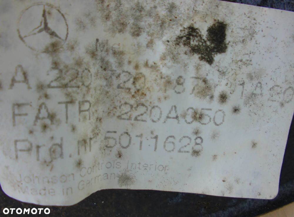 Mercedes S Klasa W220 Boczek drzwi prawy przód - 8