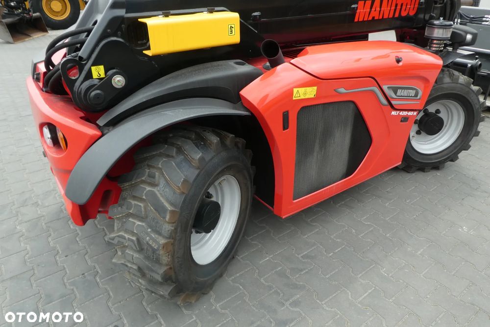 Manitou MLT 420-60M WIDŁY ŁYŻKA KROKODYL ZAWIESIE - 9
