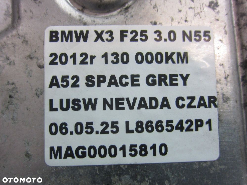 BMW X3 F25 POMPA HAMULCOWA ABS 6852747 6852748 34516859291 34516852747 - 8