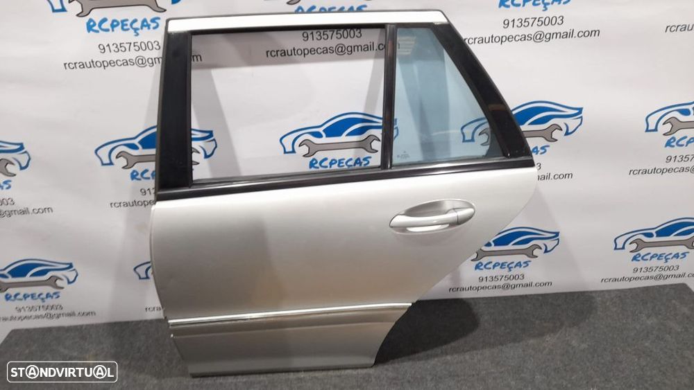 PORTA TRASEIRA TRÁS ESQUERDA MERCEDES BENZ CLASS C W203 STATION WAGON FECHO ELEVADOR MOTOR PUXADOR VIDRO - 1
