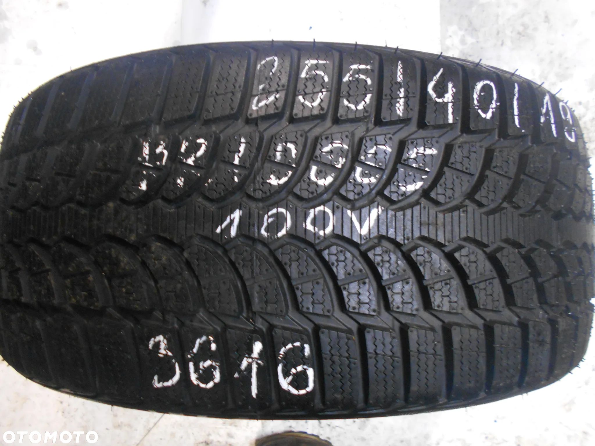 OPONA POJEDYNKA 255/40R19 BRIDGESTONE BLIZZAK LM-32 DOT 3616 9MM - 1