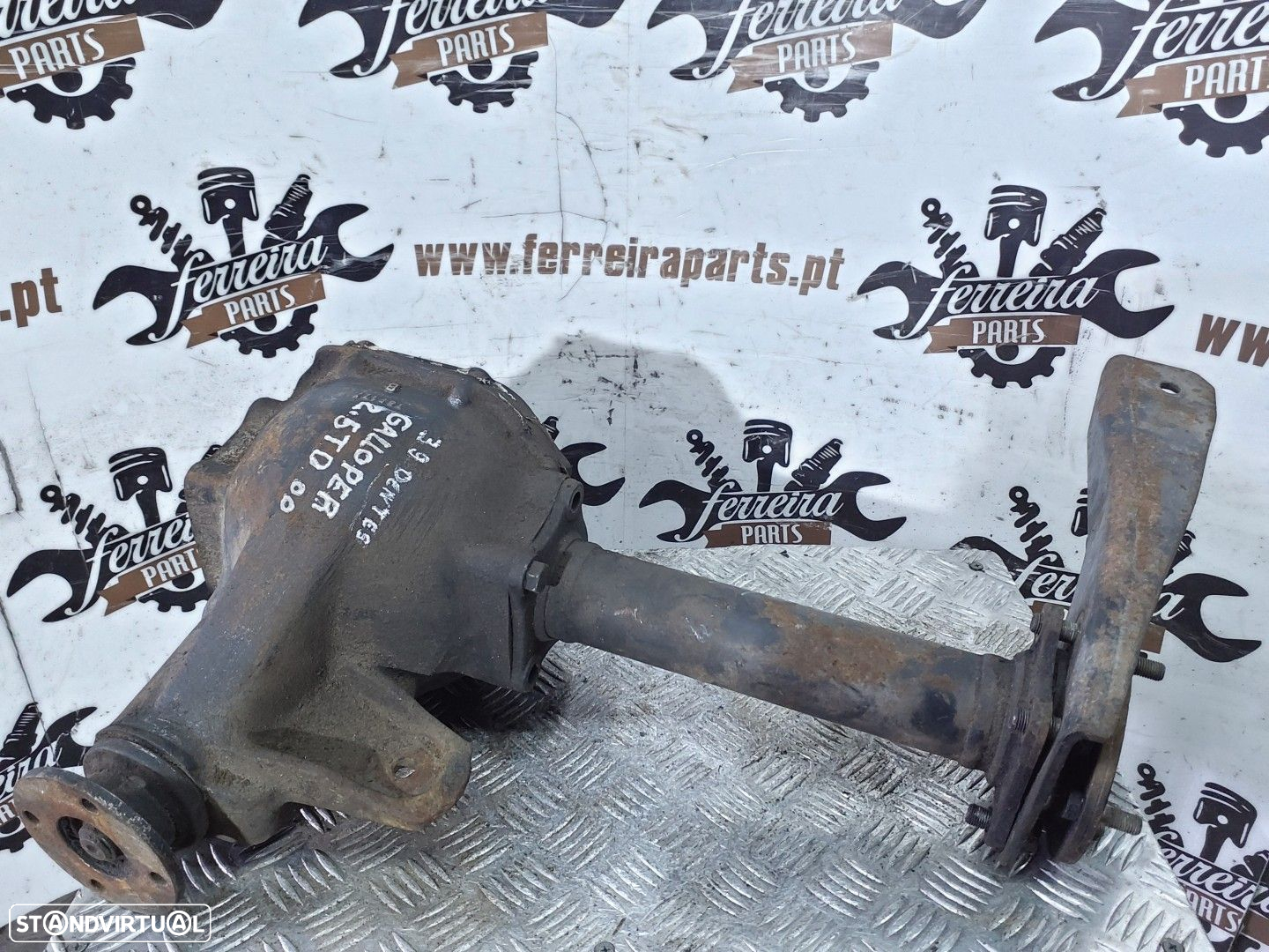 Diferencial frente HYUNDAI GALLOPER II 2.5 TD (JK-01) - 2