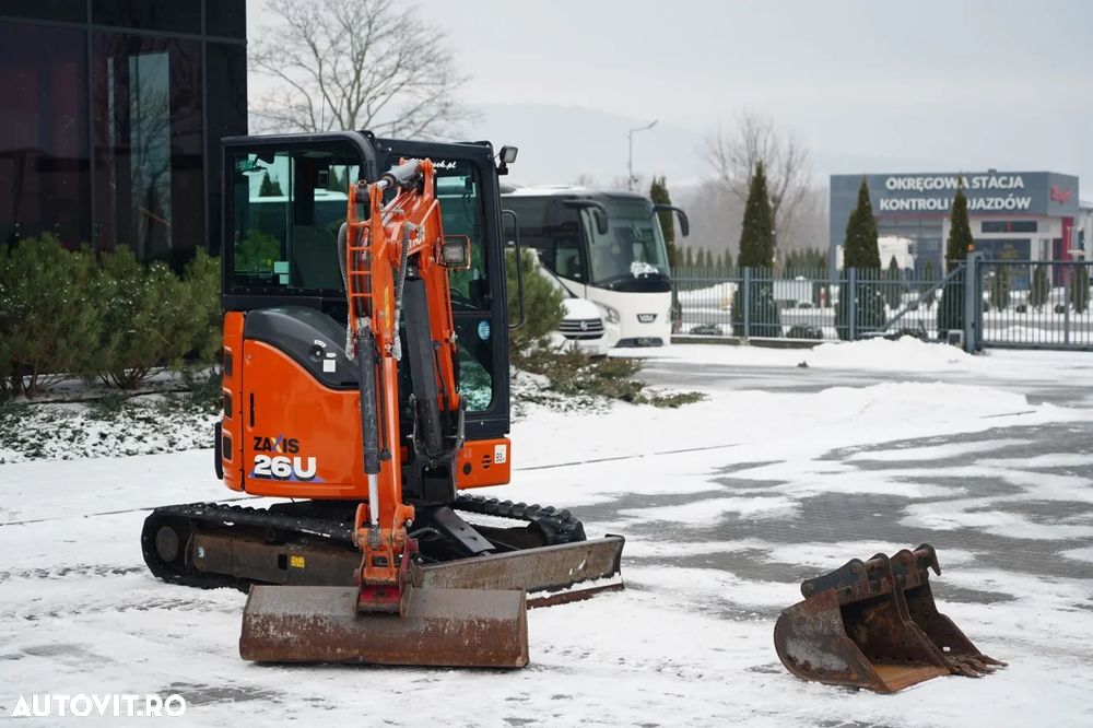 Hitachi ZX26U-6 CR / MINI EXCAVATOR / 2022 / 1800 ORE / SET CUPĂ - 6