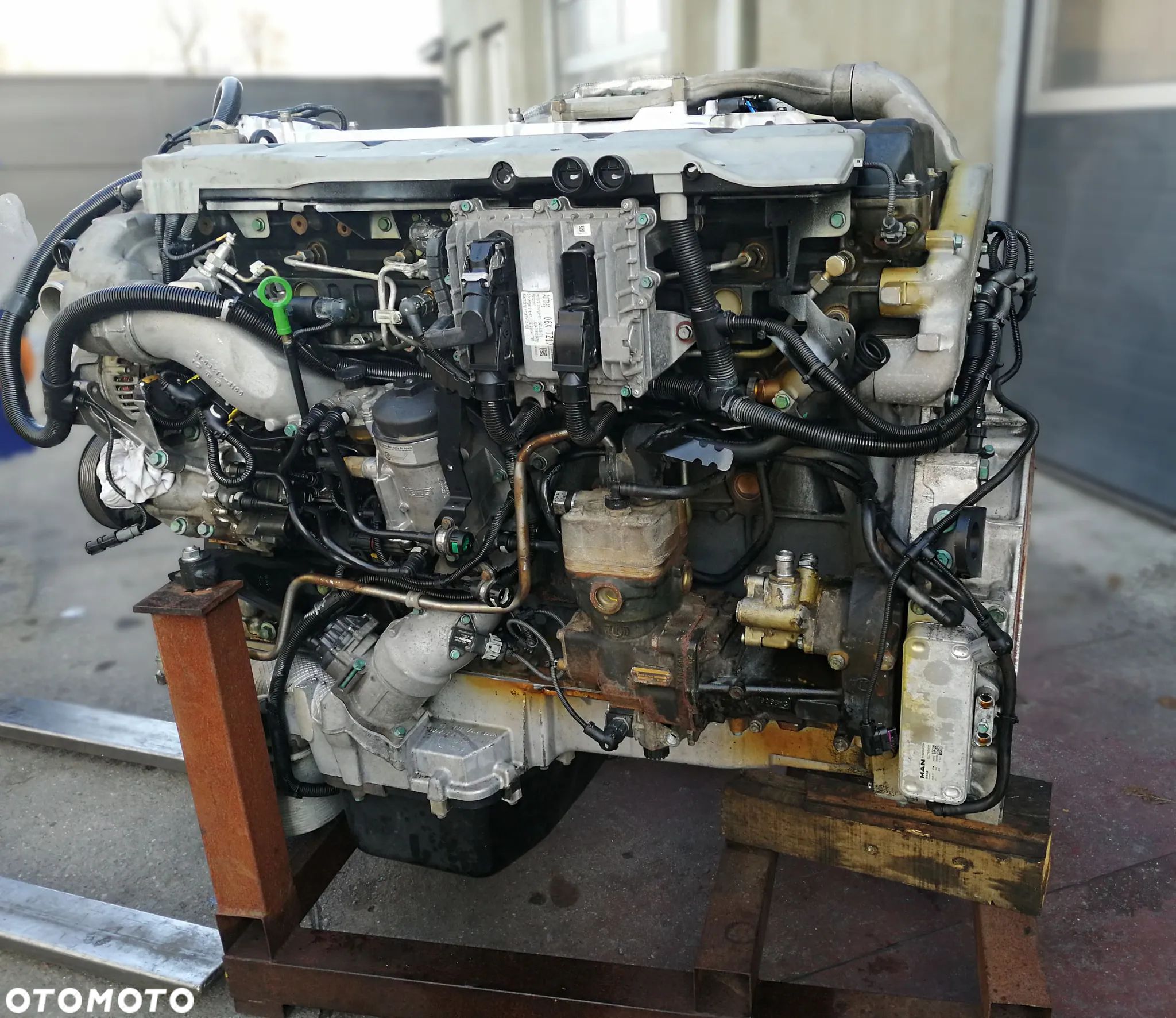 Kompletny silnik MAN TGX TGS D2676LF51 500KM Euro 6 - 1