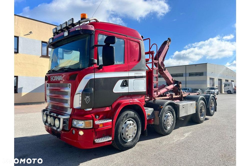 Scania R500 8x2*4 EURO3 + HOOKLIFT 20T + ROPSON - 2