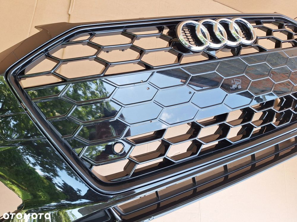 AUDI A4 B9 S4 S-LINE LIFT 20-24 BLACK 8W0 CAŁY NIE KLEJONY! SUPER STAN KOLOR: Mythosschwarz LY9T ZDERZAK PRZÓD PRZEDNI O - 6