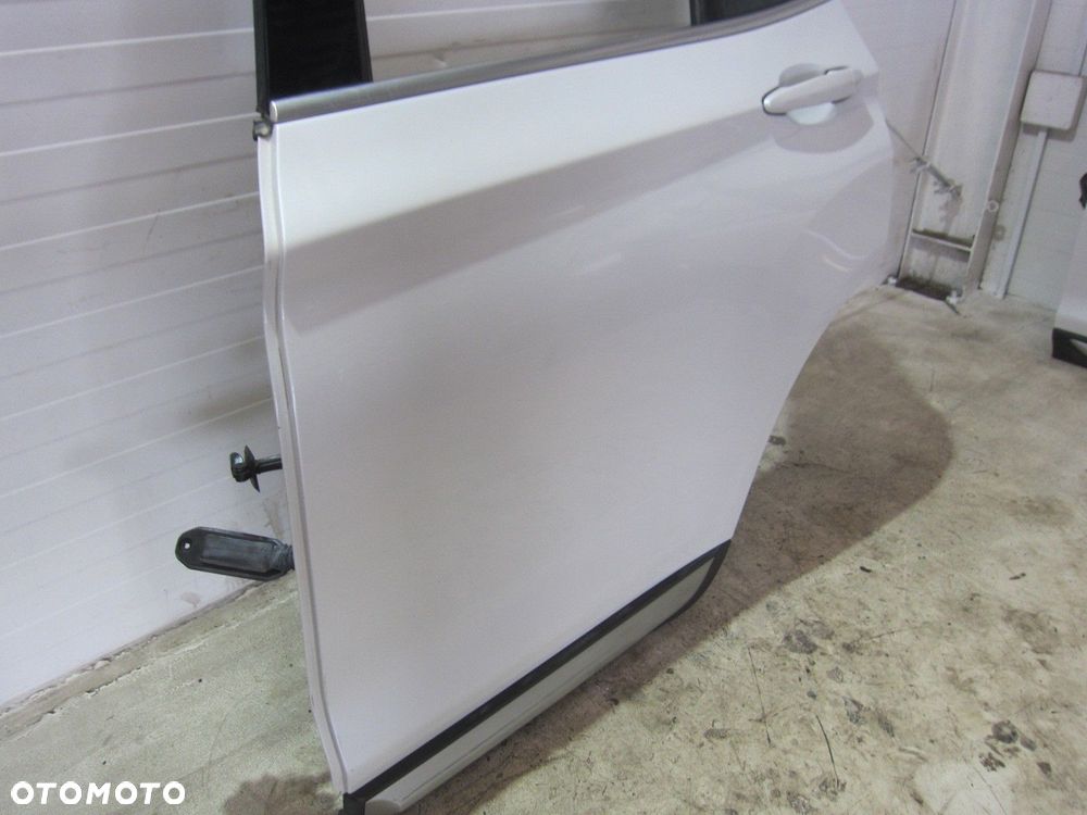 BMW X3 F25 A96 MINERAL WEISS BIAŁA PERŁA DRZWI LEWE TYLNE LEWY TYŁ BIAŁE - 3