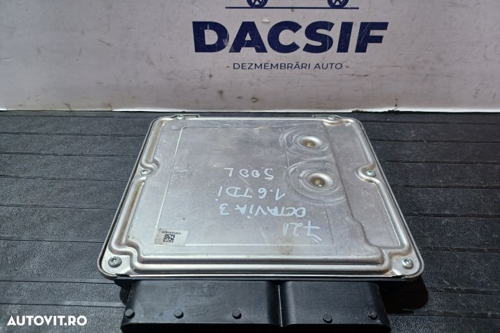 Calculator motor ECU 04L907309B 0281018510 - 1.6 TDI 04L907309B 02810 - 2