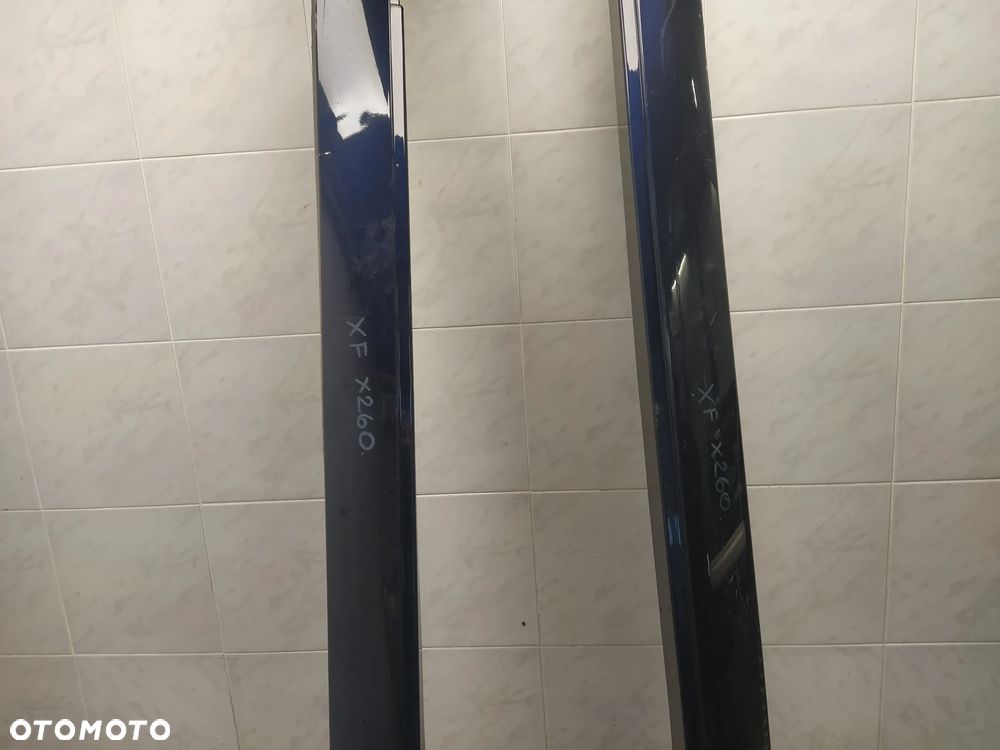 JAGUAR XF X260 LISTWA LISTWY NAKŁADKA PROGOWA PRÓG LEWA PRAWA ORYGINAŁ - 6