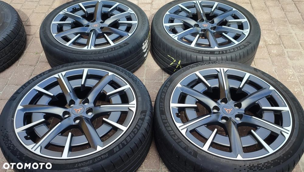 Koła Felgi Aluminiowe Oryg. Seat Cupra Born 20 Cali 5x112 8Jx20 Et50 Michelin 235/40/20 2022r Bdb !! Starogard Gdański - Wysyłka - 1