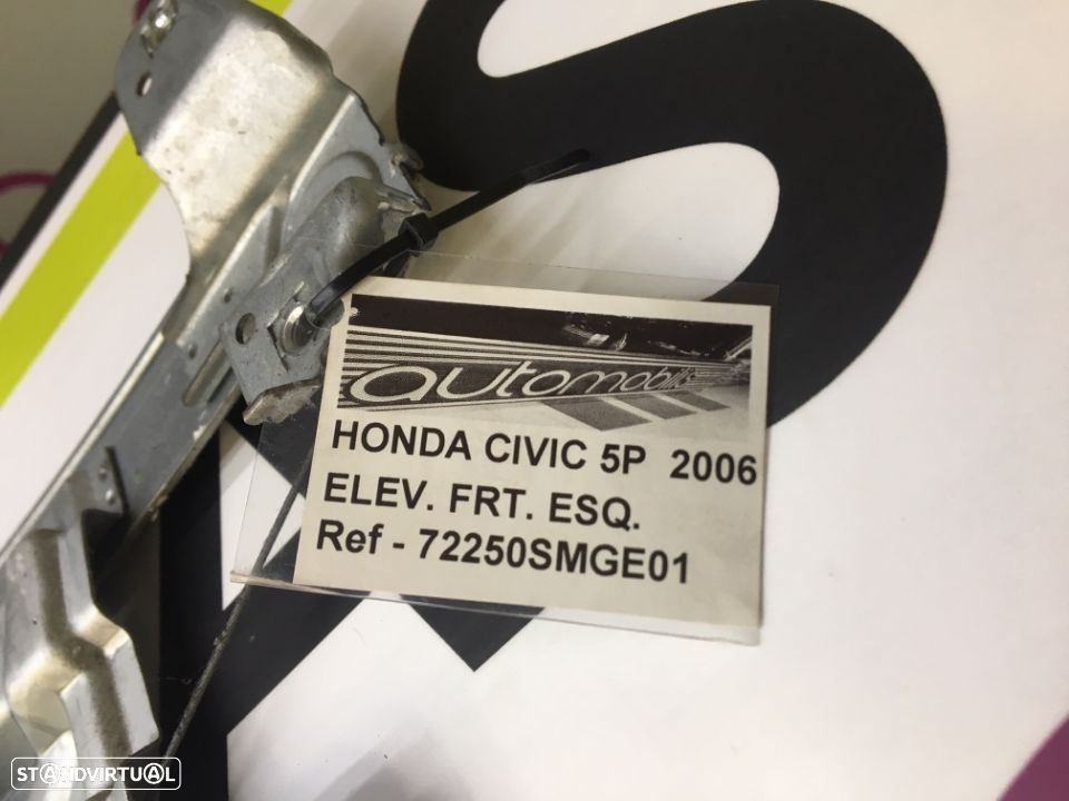 Elevador vidro frente esquerdo HONDA CIVIC VIII Hatchback (FN, FK) - 2