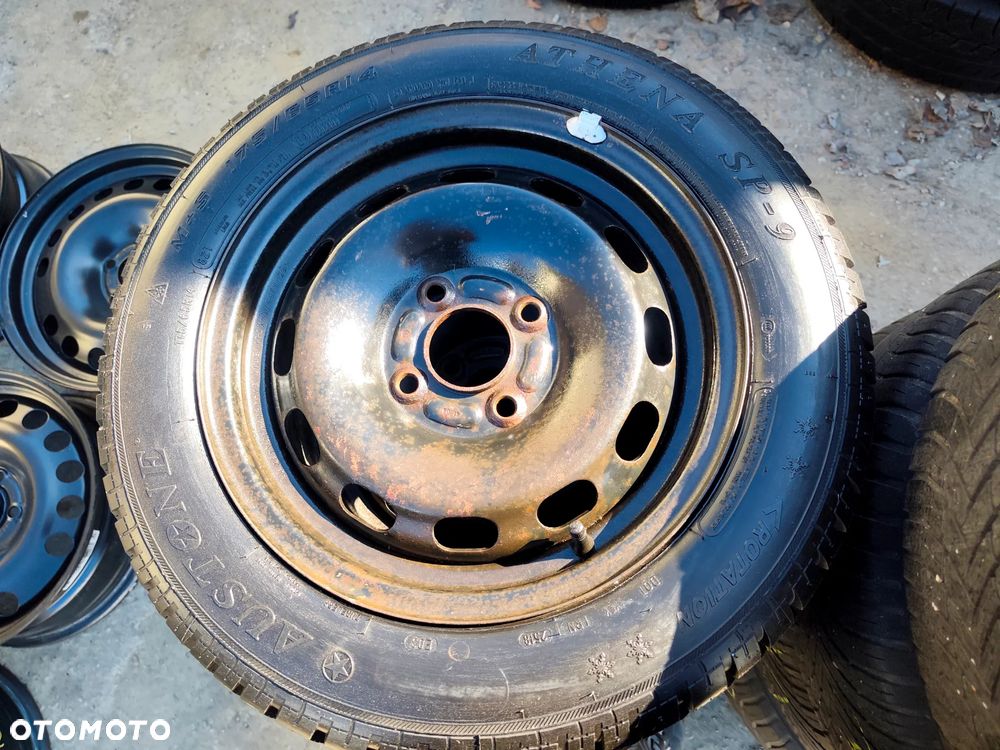 4x108 Felgi Stalowe Stal 14 Koła Zimowe Zima FORD FIESTA PUMA COURIER KA II 2 KA+ FUSION FOCUS MAZDA 2 7,5mm Legnica ALU-RAD 175/65 - 3