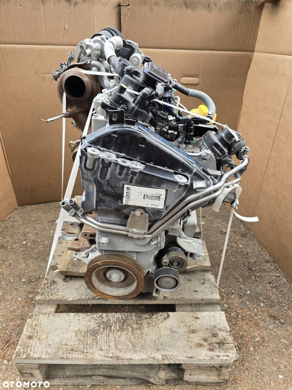 SILNIK KOMPLET RENAULT NISSAN DACIA 1.5 BLUE DCI K9K872 NR MAG 431477M 21R - 1