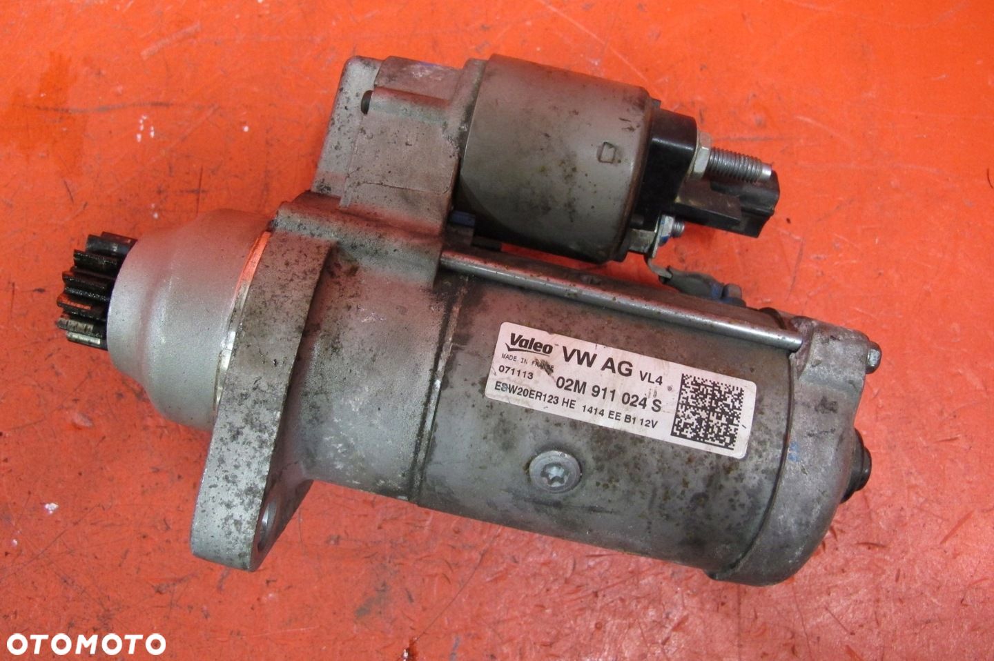 AUDI A3 8V 8VA 2.0 TDI CRBC VW GOLF VII SEAT SKODA ROZRUSZNIK 02M911024S - 1