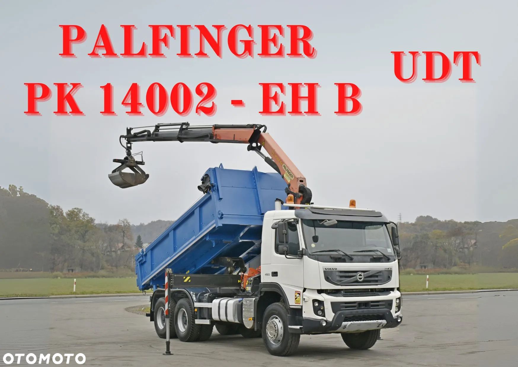 Volvo FMX 450 * WYWROTKA 5,10 m + PK 14002 - EH B + PILOT / 6x4 - 1