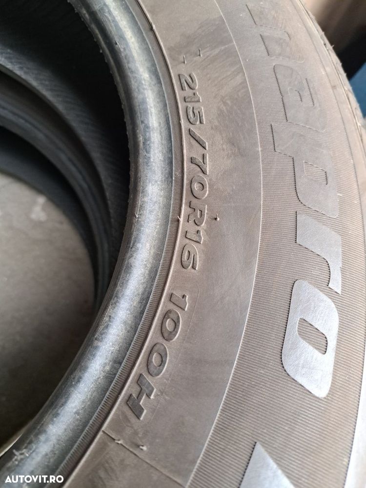 2 anvelope 215/70 R16 Hankook  6.2mm - 4