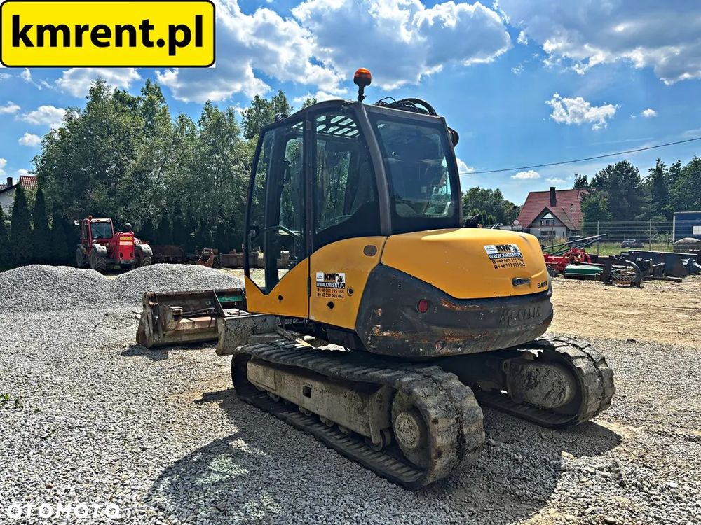 Mecalac 8 MCR MINI-KOPARKA 2012R. | MECALAC 6 MCR, JCB 8065 8080 8085 85 Z VOLVO ECR 88, CAT 308, 307 , BOBCAT 80 KOMATSU PC 88 - 13
